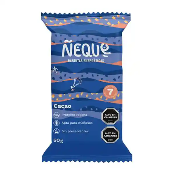 Ñeque Barrita Energética de Cacao