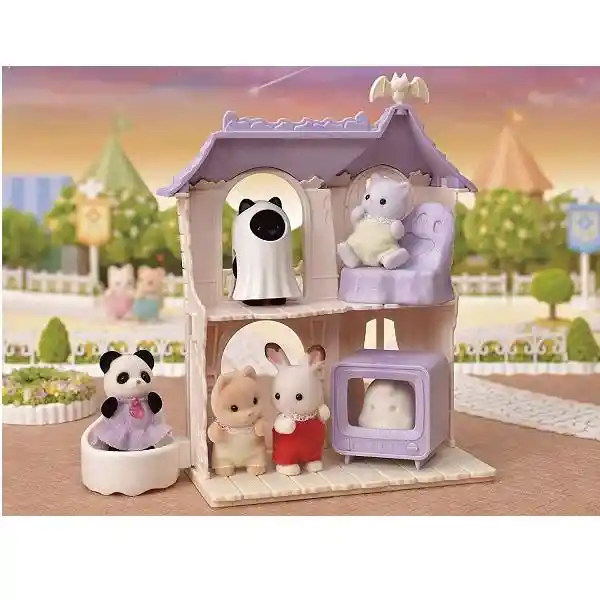 Sylvanian Families Juguete Casa Encantada Del Fantasma