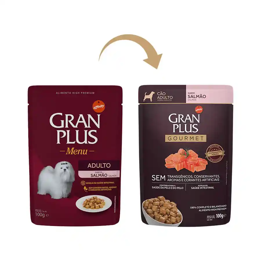 Gran Plus Alimento Para Perro Adulto de Salmon
