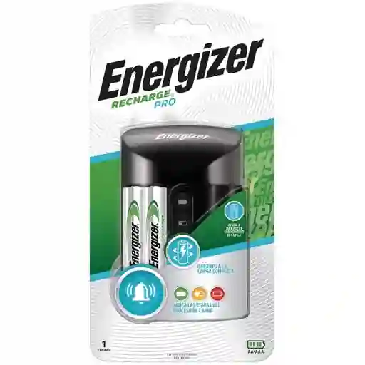 Energizer Cargador de Pilas Mini + 2 Pilas Aa