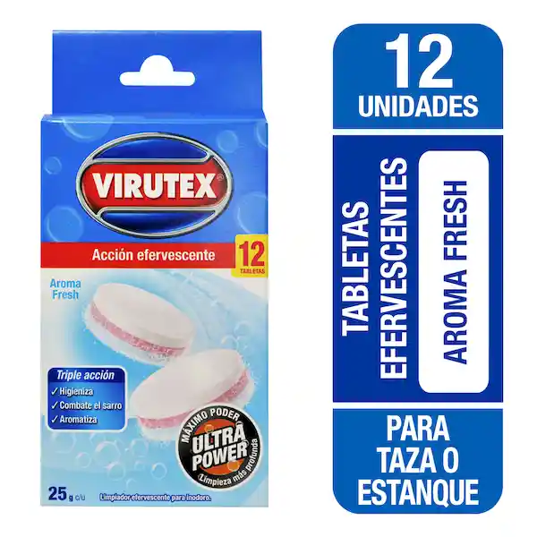 Virutex Tabletas Quita Sarro