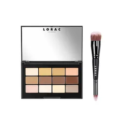 Lorac Paleta Contorno Pro Conceal & Makeup Brush