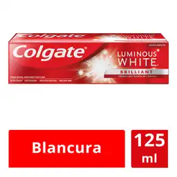 Colgate Crema Dental Luminous White Brilliant
