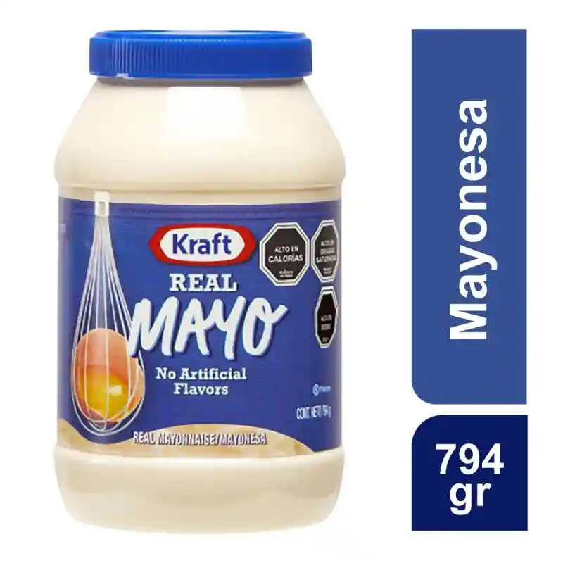 Kraft Mayonesa Real sin Sabores Artificiales