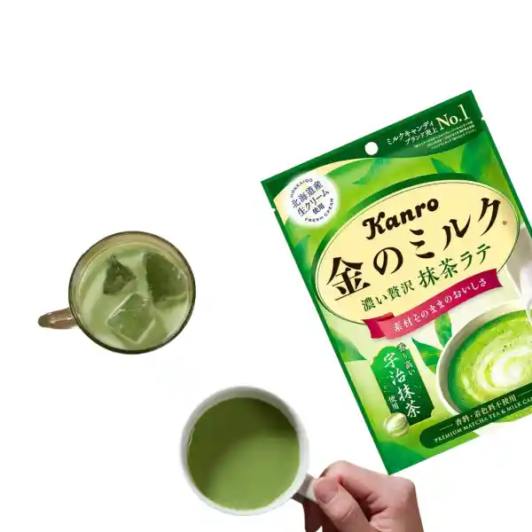 Kanro té Matcha Latte Golden Caramelo Leche