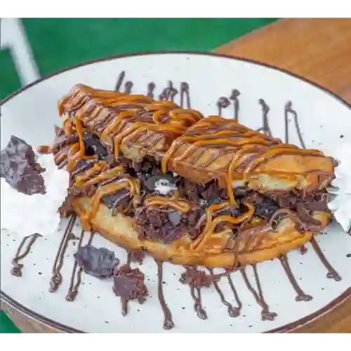 Waffles oreo-brownie