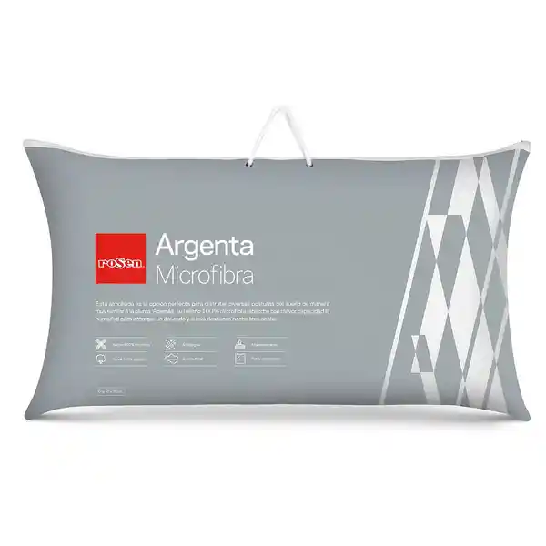 Almohada Microfibra Argenta New King Rosen