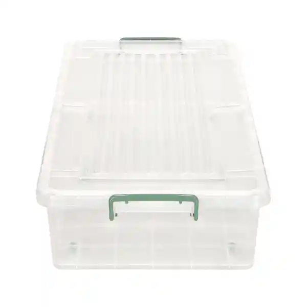 Caja Plástica Con Tapa 35 L Casaideas