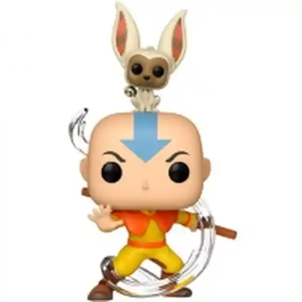 Funko Pop Figura Coleccionable Avatar Aang With Momo