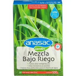 Anasac Semillas de Pasto Mezcla Bajo Riego 500 g