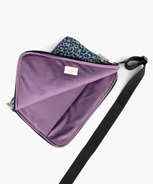 Funda Notebook Back to School Strap Lilac Leopard 13-15 Lounge