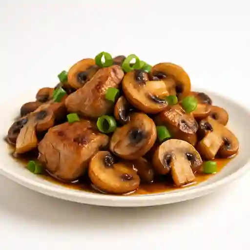 Cerdo con Champiñones