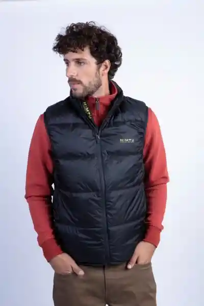 Chaqueta Sin Mangas Acolchado Calbuco Black Talla ( S, M, L, Xl ) Nimtu