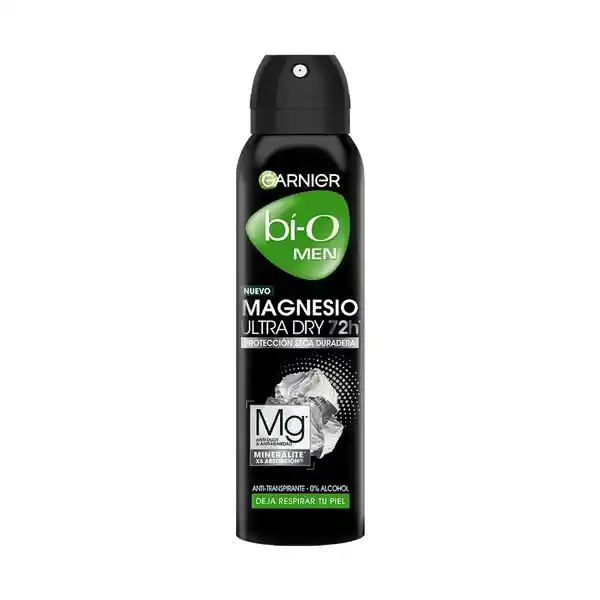 Bí-O Antitranspirante Men Magnesio Ultra Dry