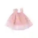 Vestido Bebe Niña Damasco Palido Pillin 12 M