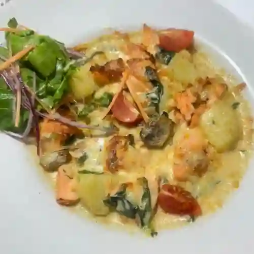 Salmón a la Florentina