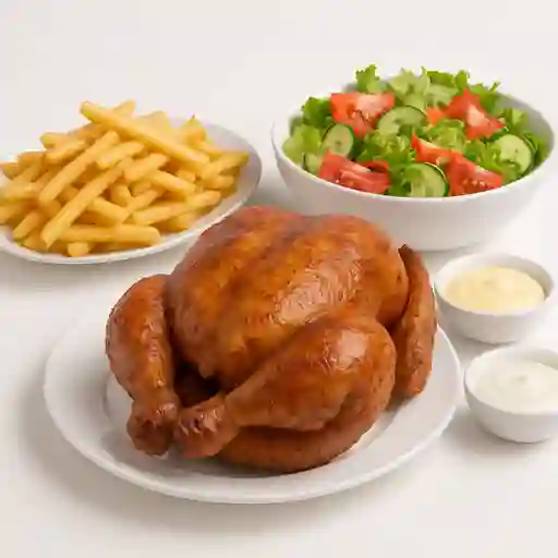 1 Pollo Entero 4 Personas