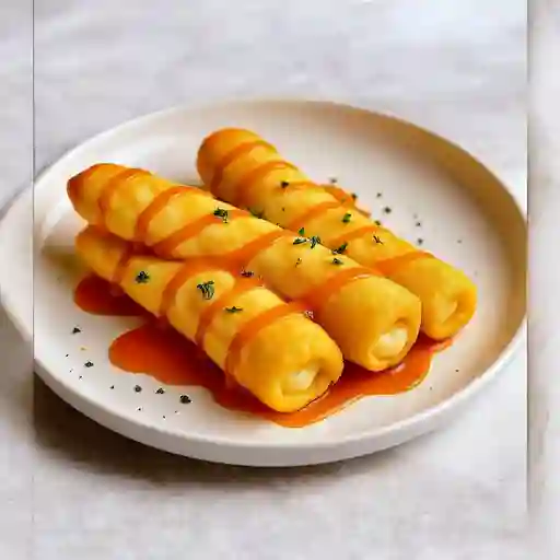 Big Mozzarella Sticks + Salsa Del Chef