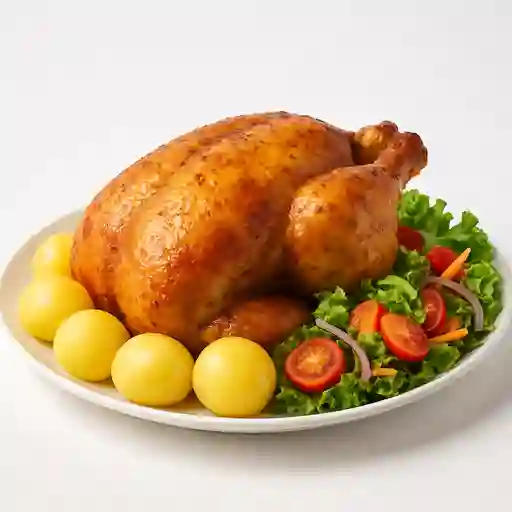Pollo Asado con Papas