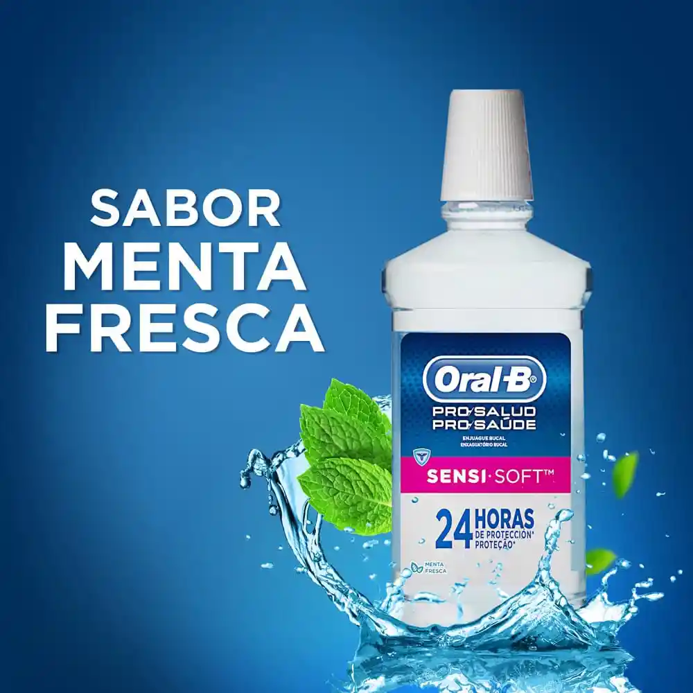 Amenta Enjuague Ucal Sensisoft Sabor A Menta