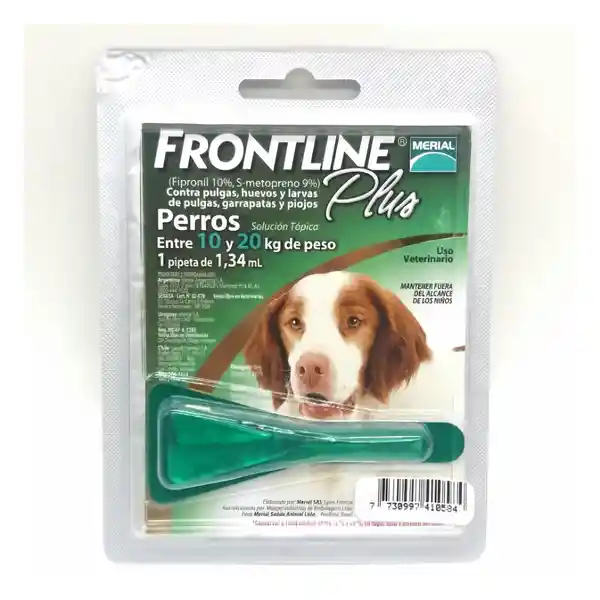 Frontline Plus Antiparasitario Para Perros