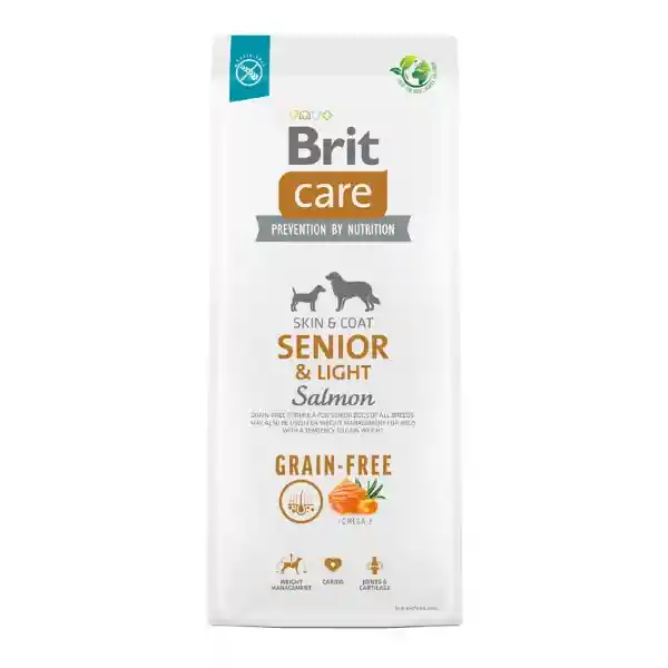 Brit Care Alimento Para Perro Salmón Light Grain-Free Senior