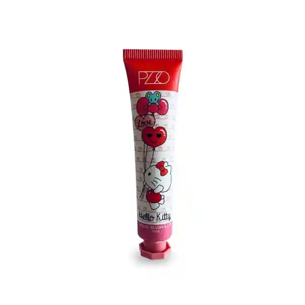 Petrizzio Rubor Blush And Lips Hello Kitty Pink