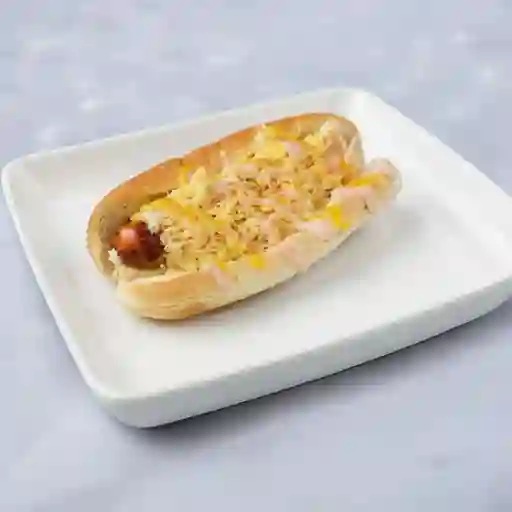 Perro caliente normal