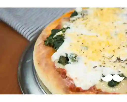 Pizza Mediana de Espinaca a la Crema