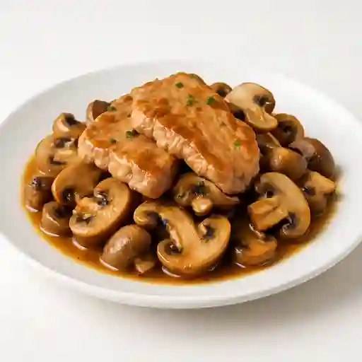 Cerdo con Champiñones