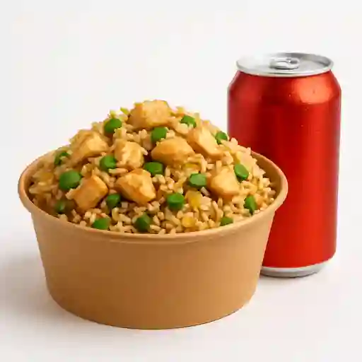 Chaufa de Pollo y Bebida 330 Cc