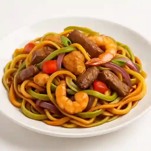 Fetuccini Tres Sabores