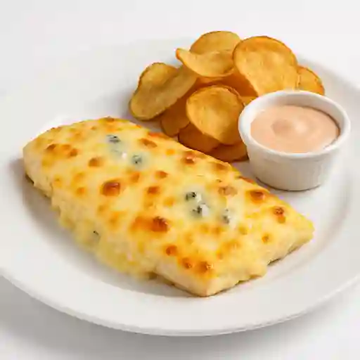 Pescado en Salsa 3 Quesos