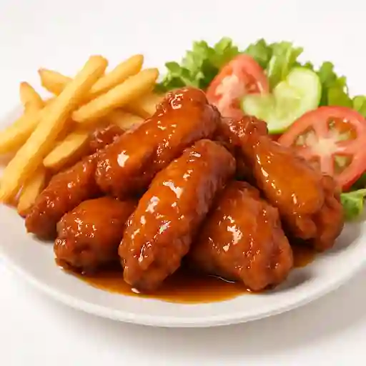 Alitas Broaster Miel