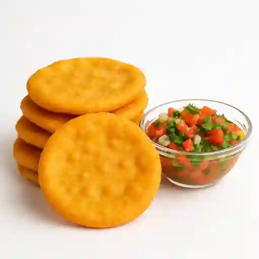 Sopaipillas con Pebre