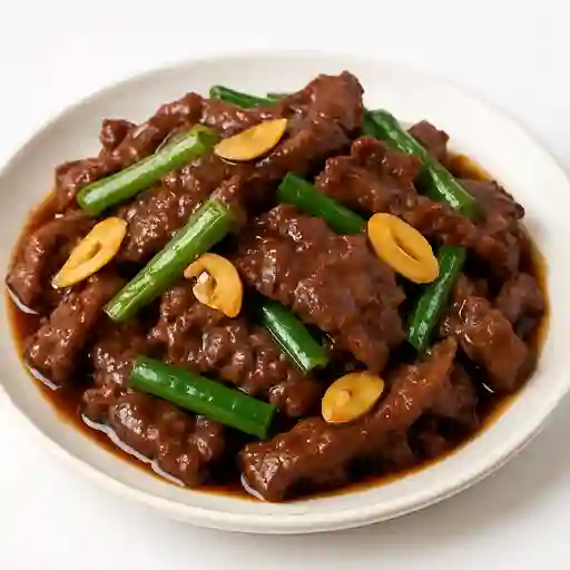 Carne Mongoliana Al Ajo