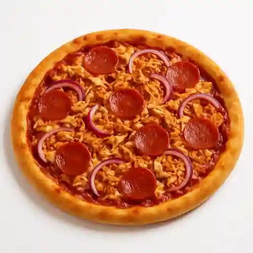 Pizza Pollo Desmenuzado Bbq