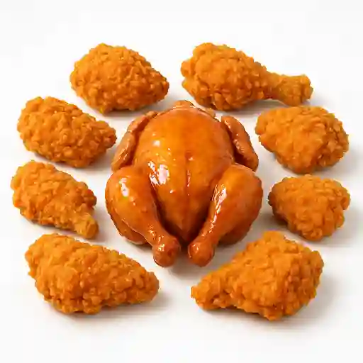 Pollo Entero Apanado