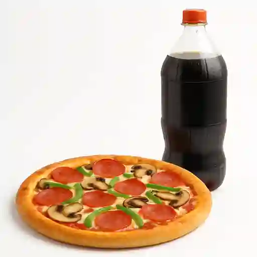 Arma tu Pizza Mediana con Bebida