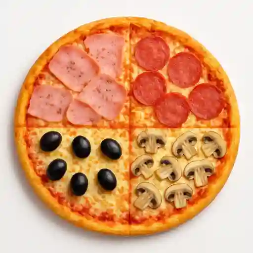 Pizza Quatro Cuartos Familiar