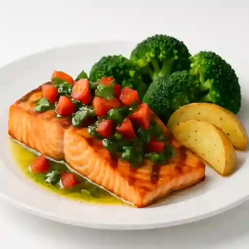 Salmón Plancha a la Margarita