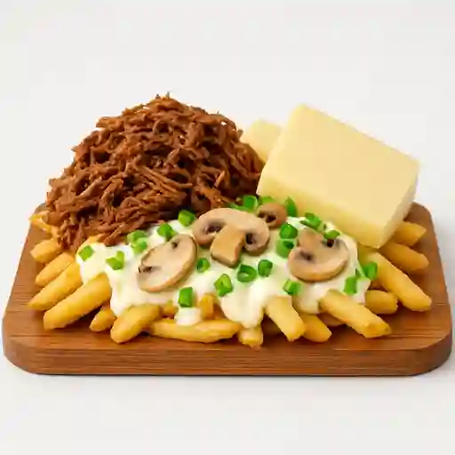 Tabla de Mechada y Queso