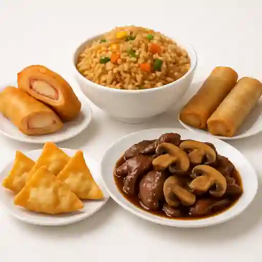 Colacion Carne Champiñones