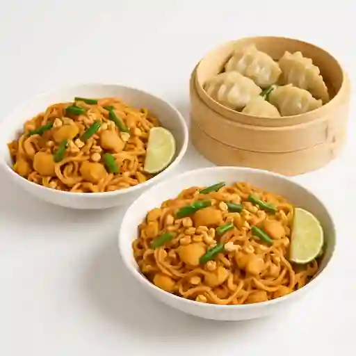 Combo para 2 Pad Thai + Dumplings