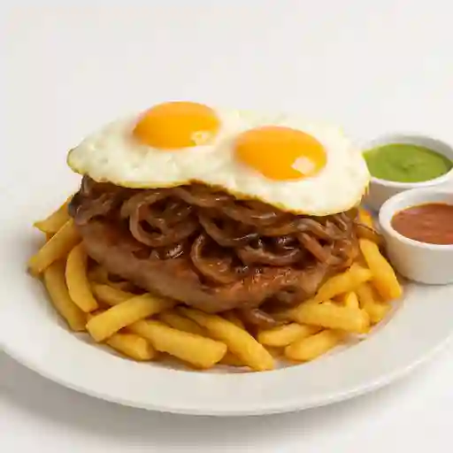 Bistec de Ave a Lo Pobre