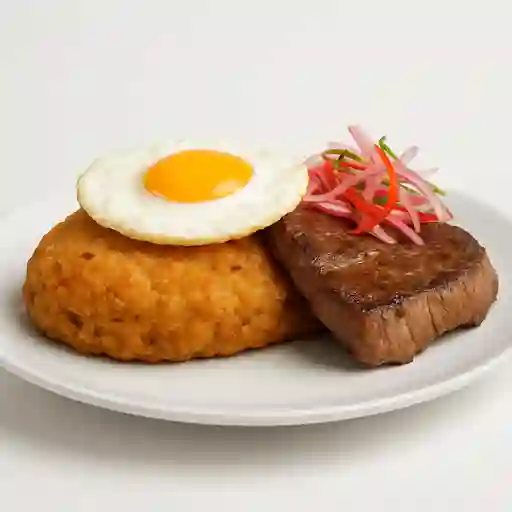 Tacu Tacu a lo Pobre