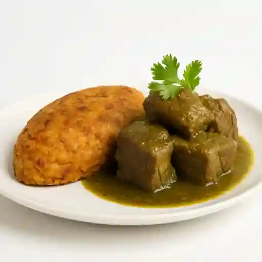 Tacu Tacu con Seco de Vacuno