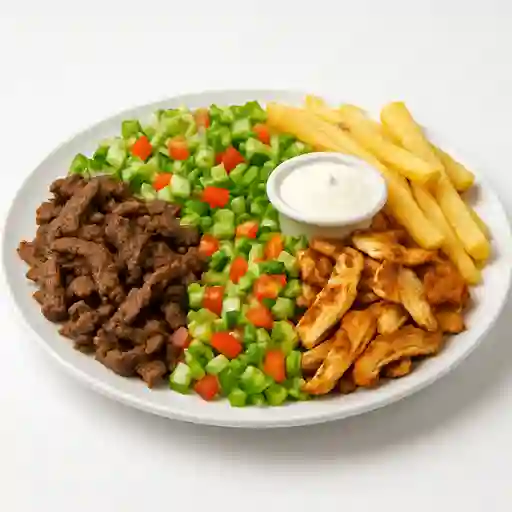 Shawerma Mixto al Plato