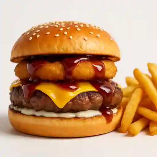 Bbq Rockstar + Fries