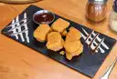 Nuggets con Salsa BBQ